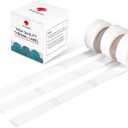 Phomemo D30 Label Tape, self-Adhesive Labels, 1/2" X 1 7/8" (14mm X 50mm) 130 Labels/Roll, Compatible with D30 Label Maker, Phomemo Sticker Label Paper,White,3 Roll