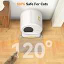 Meowant Self Cleaning Cat Litter Box Safety Sensors,APP Control,Large Space