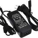 12V 4A 48W AC/DC Power Adapter with 5.5x2.1mm DC Plug, Black, UL-Listed, 3228-12VR2