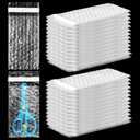 Frienda 300 Pcs 3" x 5" Clear Self Sealing Bubble Cushion Bags Double Wall Bubble Pouch Bag Plastic Shockproof Protective Packing Bags for Small Business Moving Shipping Packaging Storage