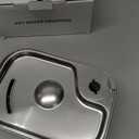 Cat Water Fountain Stainless Steel for Cats Indoor 2.5L 85oz by BPA-Free SUS304, 4pcs Effective 6-Layer Filter Cat Fountain for Drinking 20dB Ultra Quiet Metal Pet Water Fountain (Fountain+1 Filter)