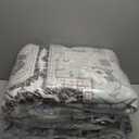 Boho Washable Area Rug 9x12, Spill-Proof Surface, Non-Slip Backin,Low Pile Faux Wool Large Printed Rugs for Living Room, Bedroom, Ding Room, Entryway and Home Decor (Cyan, 9x12)