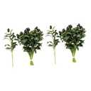 Alipis 30 Pcs Artificial Olive Leaves Artificial Plants Stems Artificial Olive Branches Artificial Tree Branches Faux Olive Branch Branches for Vase Home Decor Wedding Decor, 11",2pcs
