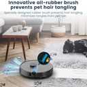 AIRROBO T25+ Robot Vacuum and Mop Combo,5500Pa Powerful Suction, Self-Emptying, 60-Day Capacity, 240 Mins, Smart APP Control, Multi-Floor Mapping，Perfect for Hard Floors, Carpets, and Pet Hair