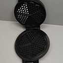 Mueller Heart 5 Waffle Maker, Norwegian Waffle Iron, Adjustable Browning Control & Nonstick, Cool Touch Handle, Easy to Clean, Small Kitchen Appliances