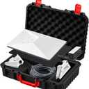 Lightweight Carrying Travel Case for Starlink Mini,Waterproof,Shockproof EVA Case Compatible for Starlink Mini Dish,Ideal for Travel and Camping