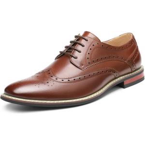 Bruno Marc Moda Italy Prince Men's Classic Modern Oxford Lace Dress Shoes 13