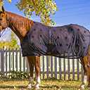 BENEFAB Therapeutic Mesh Sheet SmartScrim Ceramic Infused Powder & Magnetic Therapy | Clinically Proven to Reduce Back Soreness | Promote Blood Flow & Recovery | Reduce Pain & Stiffness | Black (82")