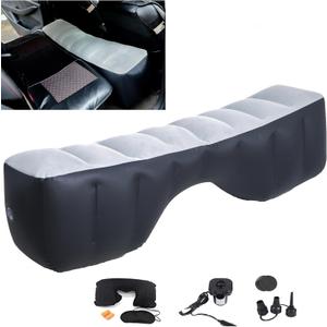 Onirii Inflatable Car Air Travel Mattress Back Seat Gap Pad with Air Pump,51.2"×10.6"×14.6" Portable Cushion Camping Sleeping Gap Pad Air Couch for Small Compact Car SUV