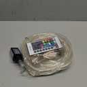 Minetom Color Changing Rope Lights Outdoor, 33FT 100 LED String Lights with Plug & Remote, Waterproof Christmas Light Outdoor Decoration, Twinkle Rope Light for Outside Indoor Bedroom,16 Colors