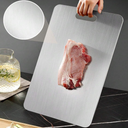 Titanium Cutting Board,100% Pure Titanium Cutting Boards for Kitchen, 2025 New Double Sided Food-Grade Chopping Board for Cutting Meat Vegetable Fruit (12"L x 9"W)