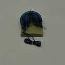 Kids Headphones - noot products K11 Foldable Stereo Tangle-Free 3.5mm Jack Wired Cord On-Ear Headset for Children/Teens/Boys/Girls/Smartphones/School/Kindle/Airplane Travel/Plane/Tablet (Navy/Teal) (4 x 5 x 2 in)
