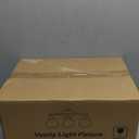 2025 Upgrade 3-Light Bathroom Light Fixtures, Black Bathroom Lights Over Mirror with Clear Glass Globe Shade, Vanity Lights for Bathroom Kitchen Living Room Hallway Cabinet Bedroom Porch.