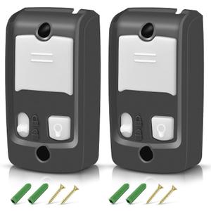 Garage Door Openers, 39165R GBWCSL2-BX Garage Door Wall Button with Sure Lock + Light Control Wall Garage Door Opener Compatible with Genie Series II (2 Pack)