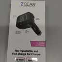 ZGEAR FM TRANSMITTER AND FAST CHARGE CAR CHARGER
