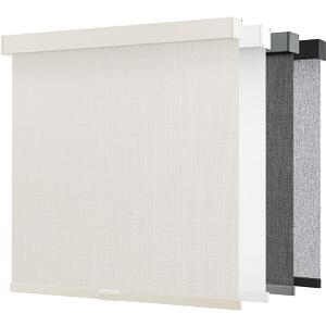 AOSKY Cordless Blackout Roller Shades, 50" W x 72" H, Linen Cream
Cordless Free-Stop Design, Built-in Valance, Thermal Insulated Fabric, UV Protection for Home & Office