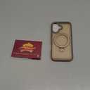 Magnetic for iPhone 16 Case with Ring Stand, Slim Translucent Matte Back Shockproof Phone Case for iPhone 16 6.1'', Bronze