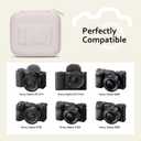 XANAD Hard Case for Sony a6400/a6700/a6100/a6000/ZV-E10/ZVE10 II/RX100 VII or Fujifilm X100VI / X100V Digital Camera (Cream)