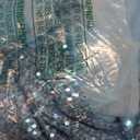 GRACE KARIN Girls Sequin Party Dress Size 14 Formal Flower Girls Fashion Birthday Pageant Banquet Dress Light Blue