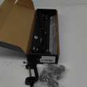 Overhead Camera Mount, 5lb Horizontal Load-Bearing, 360 Adjustable Stand for Desk, Flexible with Phone Clamp, Tabletop Mount for DSLR Camera/Webcam/Microphone (Black)