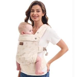 Momcozy Baby Carrier, Ergonomic, Cozy and Lightweight Carrier, Effortless to Put On, Ideal for Hands-Free Parenting, Enhanced Lumbar Support, Geometry