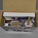 Flagpole Light Solar Powered,Auro 7 Pro Solar Spot Light 7 LED for 1.5"-3.3" Poles,18 Hour Dusk to Dawn Auto On/Off,7W Outdoor IP65 Waterproof,Multiuse on Landscape,Wall - Cold White