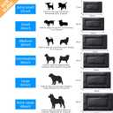 Dog Beds Crate Pad for Medium/Large Dogs Fit Dog Crates,Washable & Anti-Slip Kennel Pad for Dogs Cozy Sleeping Mat,Dark Gray 42inch
