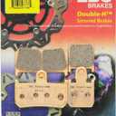 EBC Brakes FA442/4HH Disc Brake Pad Set, red