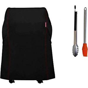BBQ Coverpro 82835 Heavy Duty Grill Cover for Weber Spirit 210 Series Gas Grills (Compared to Weber 7105) Including Basting Brush and Tongs