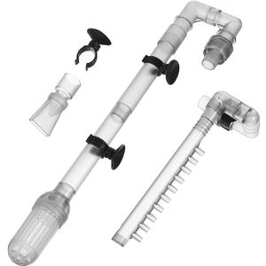 balacoo Aquarium Canister Filter Inlet Outlet Kit for 603b Fish Tank Outer Filter Accessory for 12mm Inner Diameter Aquarium Hose, 30X5.7X2.5CM, Grey