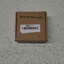 Home Security Door Lock,2 Pack Child Proof Door Reinforcement Lock with Upgraded Stainless Steel Screws for Inward Swinging Door,Privacy Door Latch Defend Home and Hotels