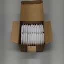 Cat Water Fountain Replacement Filters Fit for 2.5L Fountain with Whiskers Pattern Triple Action Water Pet Cat Drinking Fountain Filter Pack of 12