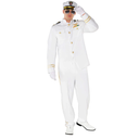 Morph Sailor Costume Men - Boat Captain Outfit, Ship Captain Attire, Navy Halloween Costume for Men XL