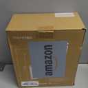 Toilet Brush and Holder 2 Pack, Toilet Bowl Brush with Extra Long Handle, Toilet Scrubber and Covered Holder, Toilet Brushes for Bathroom-Space Saving, Covered Brush, Durable, Deep Cleaning(Bronze)