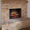 LegendFlame 23" W Free Standing Electric Fireplace Log Set (EF290), Fireplace Insert, Heater 750W/1500W, Crackling Sound, Remote Control, Nora 23" Oak
