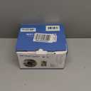 Hiseeu 3MP Security Camera Outdoor,WiFi Camera, Auto Tracking&Light Alarm Floodlight & Color Night Vision,Two-Way Audio, Plug-in Cable,Compatible Wireless System