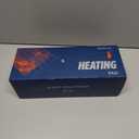 Bedsure Portable Heating Pad for Abdomen, Hands & Body - Cordless Electric Heating Warmer with 6 Heat Levels, Auto Shut-Off, 4-10H Battery Life, Faux Fur, Gift for Women & Mom, White, 12.5x19 in