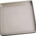 Multifunctional Baking Tray Cookie Cake Pan Non Stick Baking for Home and Professional Use , 9.5"*9.5"*1", 4 Pack