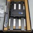 USX STAR UL Listed Full Motion TV Wall Mount Bracket for Most 37-90 inch TVs, Swivel Tilt Extension Level TV Mount, Max VESA 600x400mm, Holds up to 132lbs & 16" Wood Studs with Hole Drilling Template