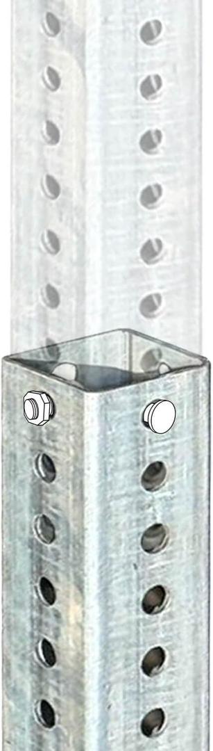 Sandbaggy 3 ft Breakaway Square Sign Post Base (Hot Dipped Galvanized) (5)