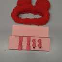 3 - Piece Headband and Clip Set,  Pack of 2, Red