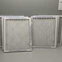 Amazon Basics 16x20x1 Air Filter 6-Pack, MERV 8 AC Furnace Filters, Allergy Control, Removes Dust, Lint and Pollen, Electrostatic (Actual Size: 15.75" x 19.75" x 0.75")