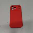 LOVE 3000 Designed for iPhone 17 Pro Max Case, Premium Silicone [Compatible with Magsafe][Soft Anti-Scratch Microfiber Lining] Shockproof Protective Phone Case for Men Women 6.9", Red