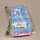 Alimat PluS Silicone Gummy Molds Candy Molds with 2 Droppers, Chocolate Molds Including Mini Dinosaur, Cat Claw, Hearts, Flowers, Bear Shape Gummie Molds, Pack of 5 for 210 Gummies