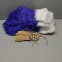 6Pcs Personalized Christmas Stockings with Name Tags 18 Inch Large Xmas Faux Fur Stockings Plush Fur Hanging Ornament 2026 Christmas Stockings for Christmas Home Decor(Royal Blue)