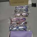 Gaoye 1.0 Reading Glasses for Women, 6 pack Fashion Readers for Women Spring Hinge Eye Glasses, Blue Light Reading Glasses