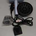 Slopehill Professional Ionic Hair Dryer, Powerful 1800W Fast Drying Low Noise Blow Dryer with 2 Concentrator Nozzle 1 Diffuser Attachments for Home Salon Travel (Matte Blue)