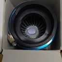 4-Inch Cold Air Intake Filter - Washable, High Performance, 3" or 3-1/2" or 4" Clamp-On Replacement Air Filter Blue