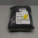 LXKCKJ 8 Ft Round Pool Cover, Solar Pool Covers for Above Ground Pools, Stock Tank Pool Covers Protector with Accessories, Round Hot Tub Cover Ideal for Waterproof and Dustproof (Black)