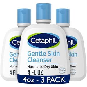 Cetaphil Face Wash, Hydrating Gentle Skin Cleanser for Dry to Normal Sensitive Skin, 4 oz 1 Pack, Fragrance Free, Soap Free and Non-Foaming Cetaphil Face Wash, Hydrating Gentle Skin Cleanser for Dry to Normal Sensitive Skin, 4 oz 1 Pack, Fragrance Free, Soap Free and Non-Foaming